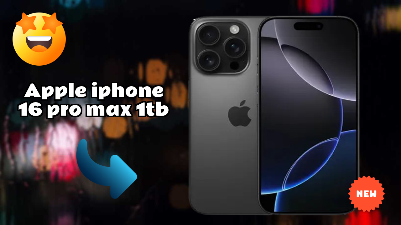 Apple Apple IPhone 16 Pro Max 1TB - Best Camera Phone Under ₹174,900