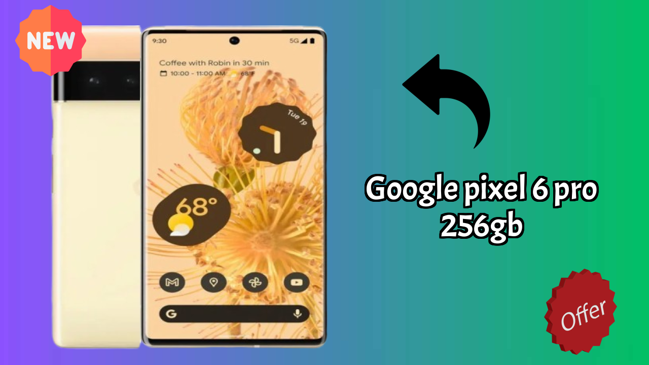 Google Pixel 6 Pro 256GB Display Technology: 6.7 Inches (17.02 Cm) Screen