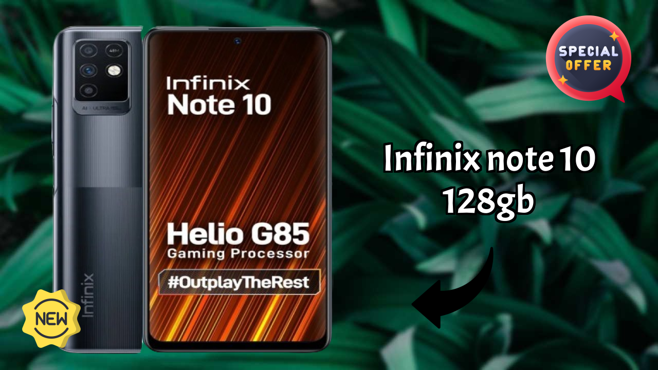 Infinix Note 10 128GB Display Size: 6.95 Inches (17.65 Cm) Screen Quality