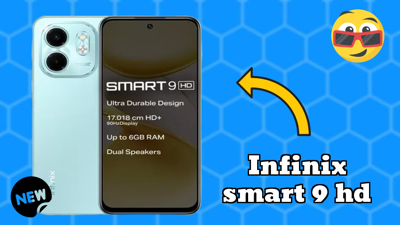 Infinix Smart 9 HD Display Technology: 6.7 Inches (17.02 Cm) Screen