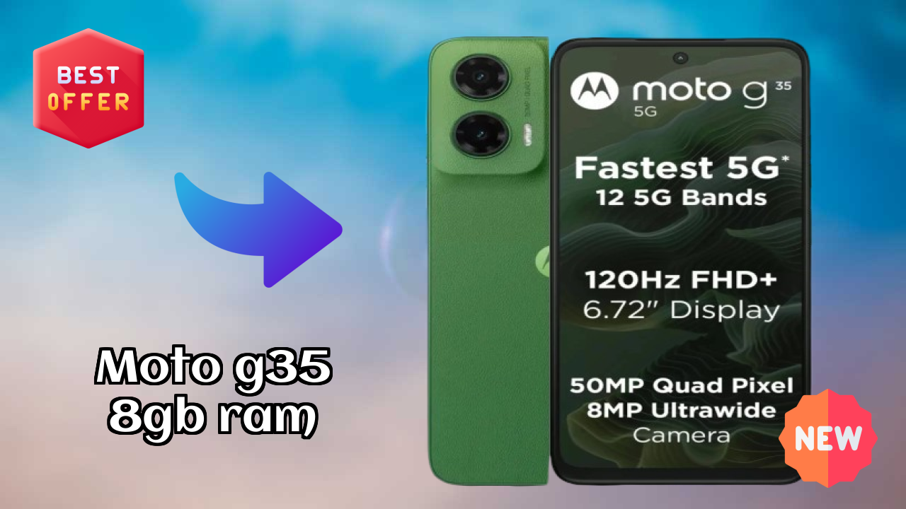 Moto G35 8GB RAM at ₹11,999 - Best Phone in This Price Range