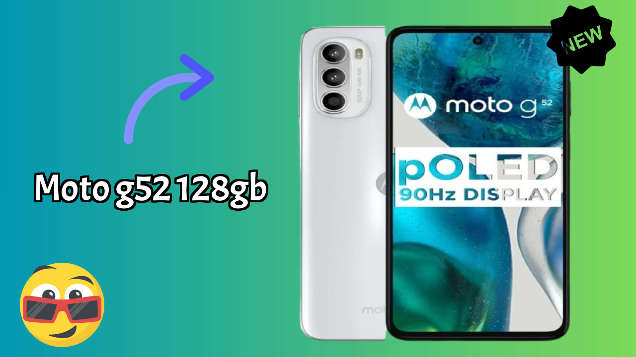 Moto G52 128GB Display Size: 6.6 Inches (16.76 Cm) Screen Quality