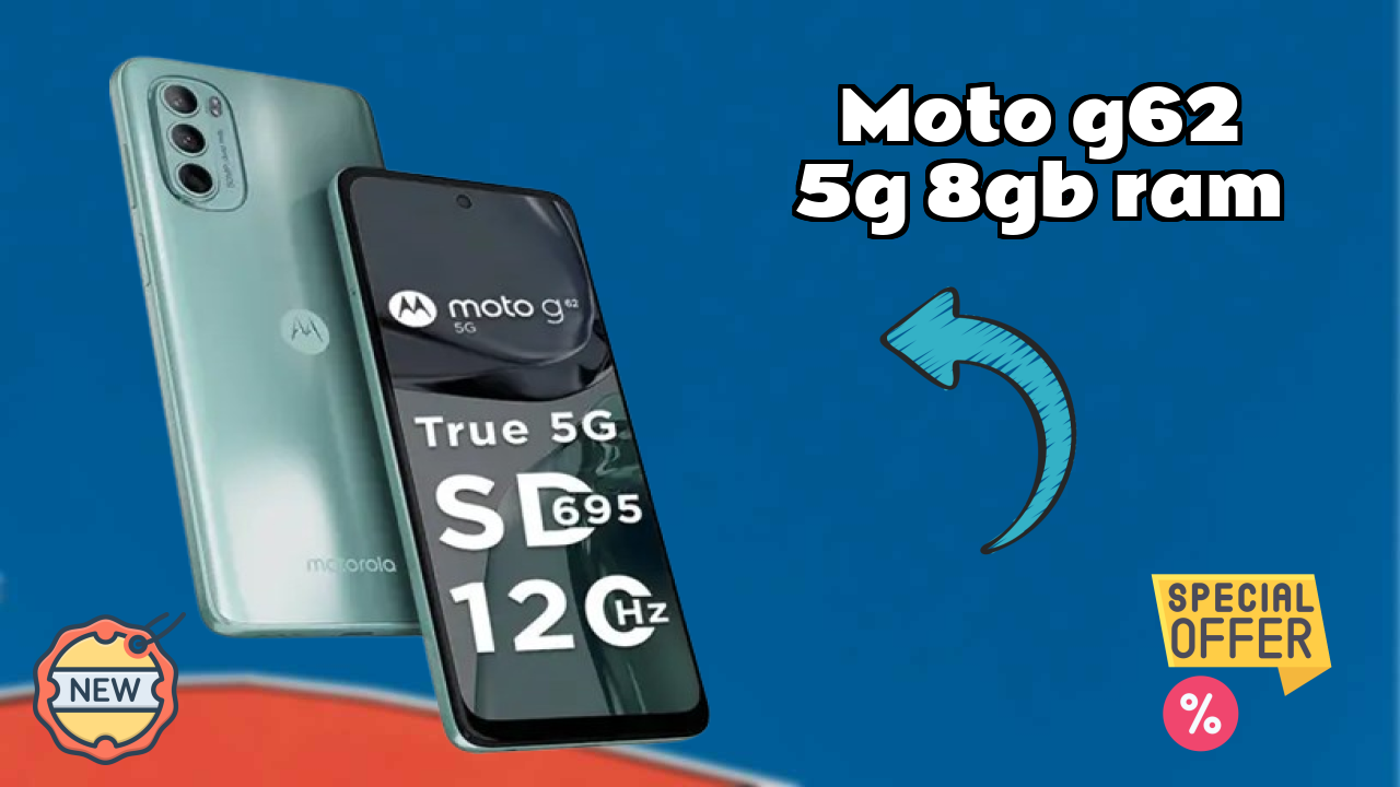 Moto G62 5G 8GB RAM Display Size: 6.5 Inches (16.51 Cm) Screen Review