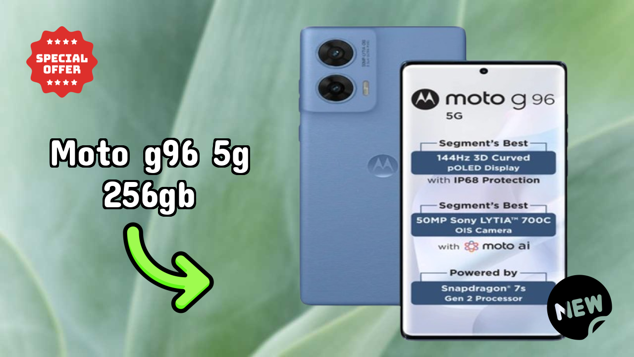 Moto G96 5G 256GB at ₹17,897 - Best Deal Available