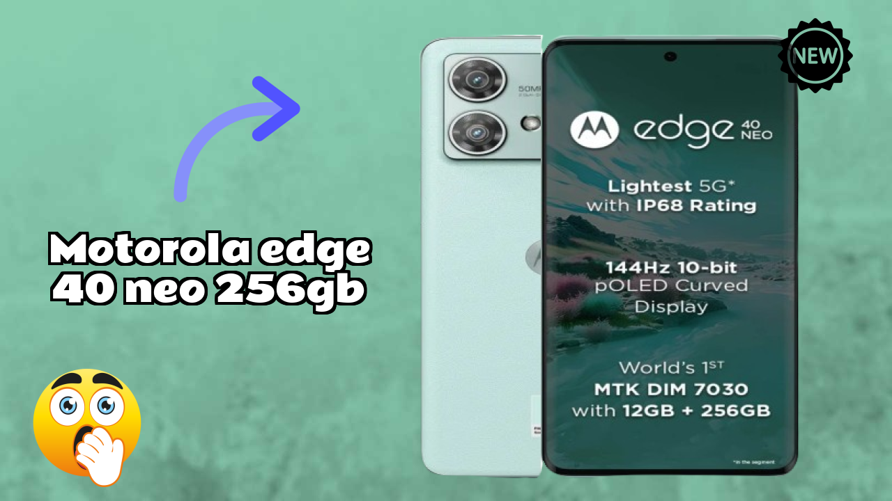 Motorola Fans Alert: Motorola Edge 40 Neo 256GB Massive Price Drop to ₹24,999