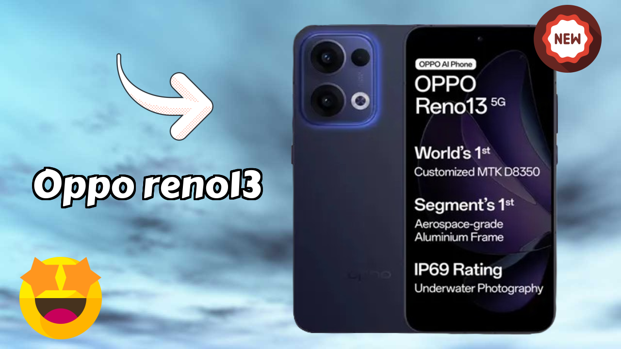 OPPO Reno13 Display Size: 6.59 Inches (16.74 Cm) Screen Review