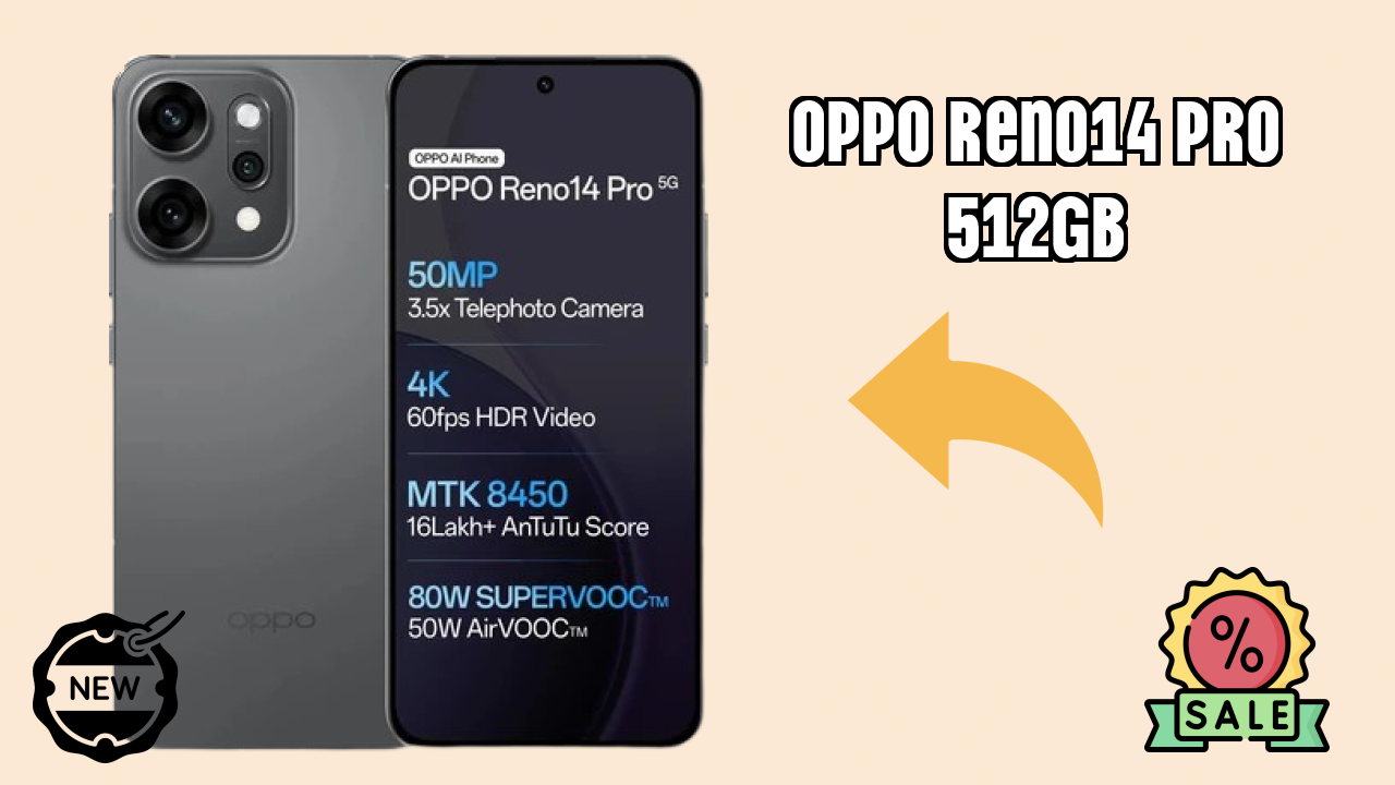 OPPO Reno14 Pro 512GB Display Size: 6.83 Inches (17.35 Cm) Screen Quality