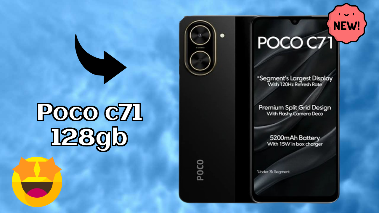 POCO C71 128GB Gaming Performance: Unisoc T7250 FPS Test