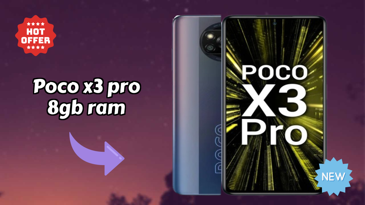 POCO X3 Pro 8GB RAM Price Drop: Now at ₹20,999 Only