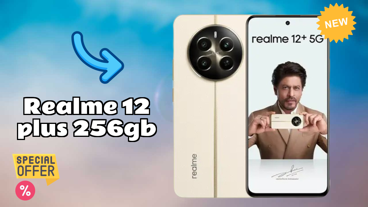Realme 12 Plus 256GB RAM Performance: 8 GB RAM Handles Heavy Tasks