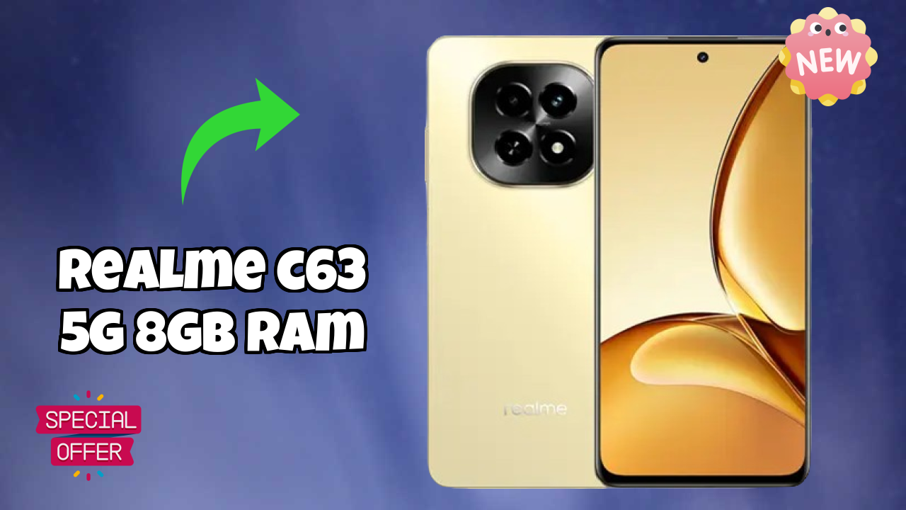 Realme C63 5G 8GB RAM Price Drop: Now Just ₹12,999 Available