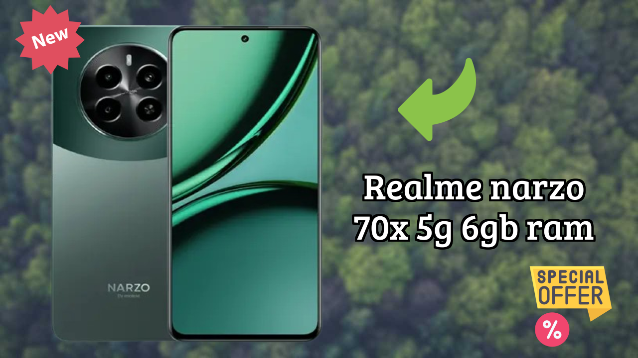 Realme Narzo 70x 5G 6GB RAM Display Quality: IPS LCD Explained