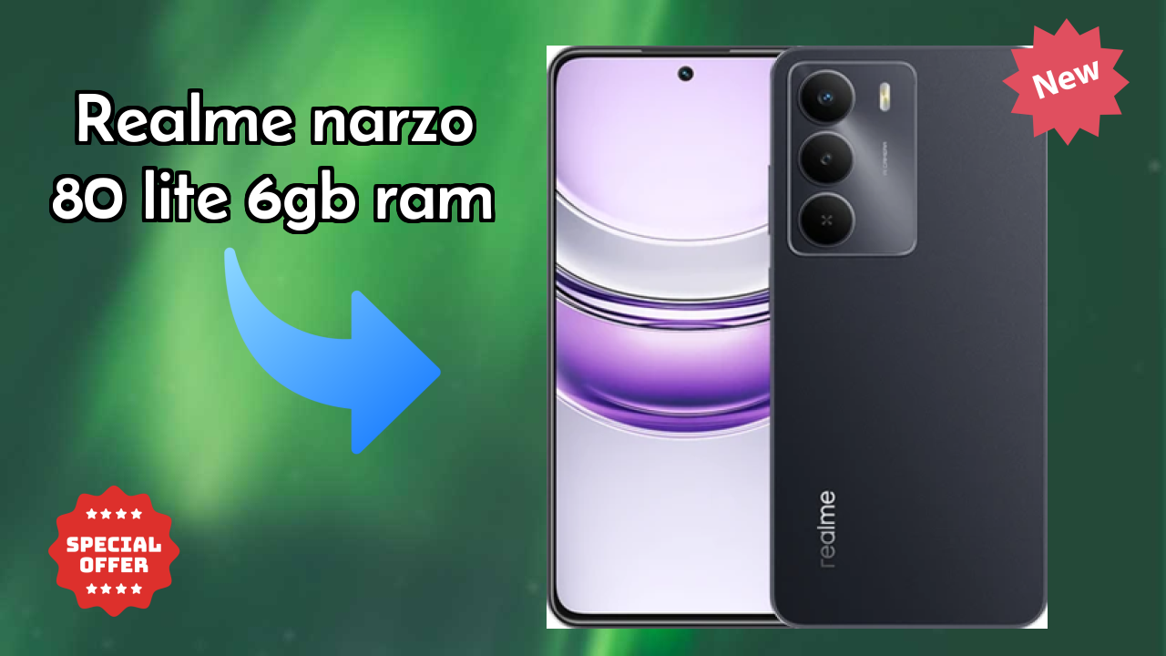 Realme Narzo 80 Lite 6GB RAM Price Drop: Now Available at ₹10,749