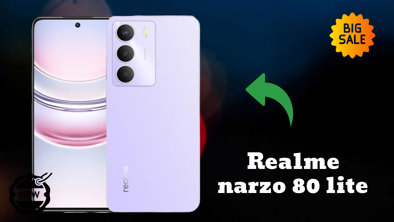 Realme Narzo 80 Lite Display Quality: 6.67 Inches (16.94 Cm) Screen