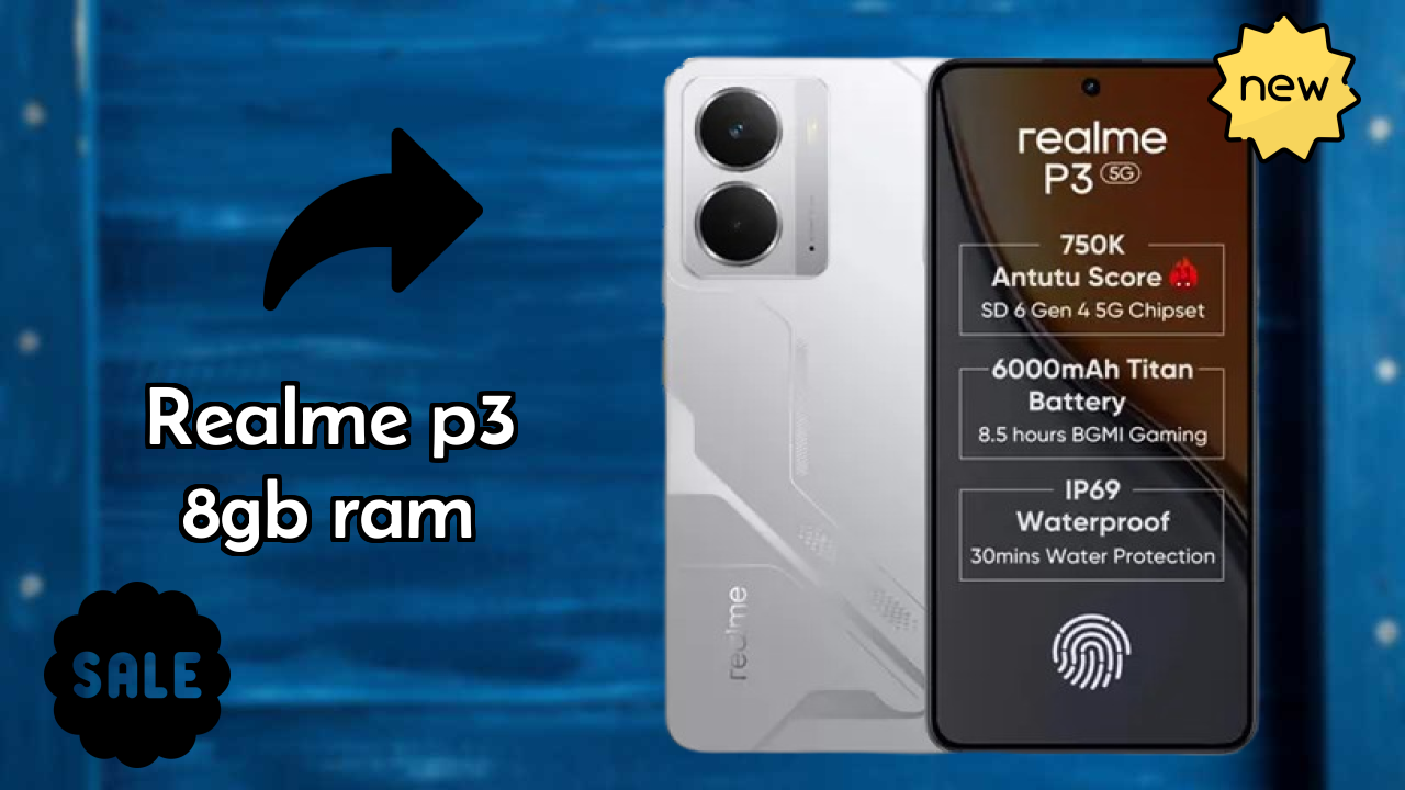 Realme P3 8GB RAM 2026 Performance Test – Real Life Results
