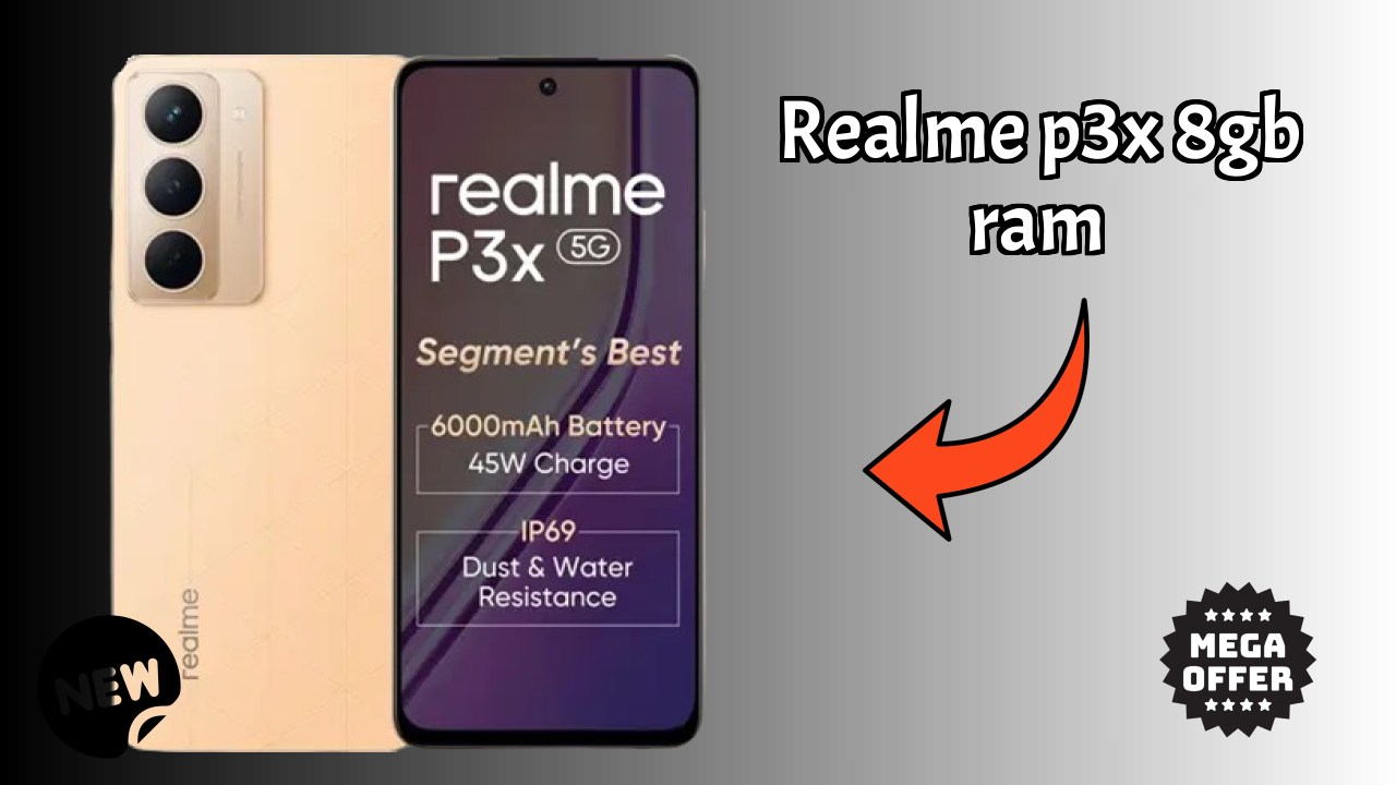 Realme P3x 8GB RAM Performance: 8 GB RAM Gaming Test