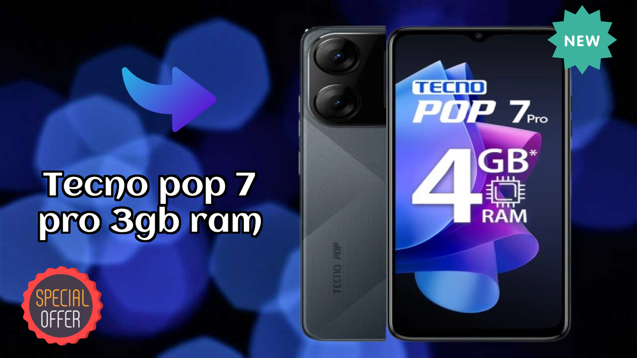 Tecno Pop 7 Pro 3GB RAM Camera Quality: 12 MP + 0.08 MP Rear Camera Photo Review