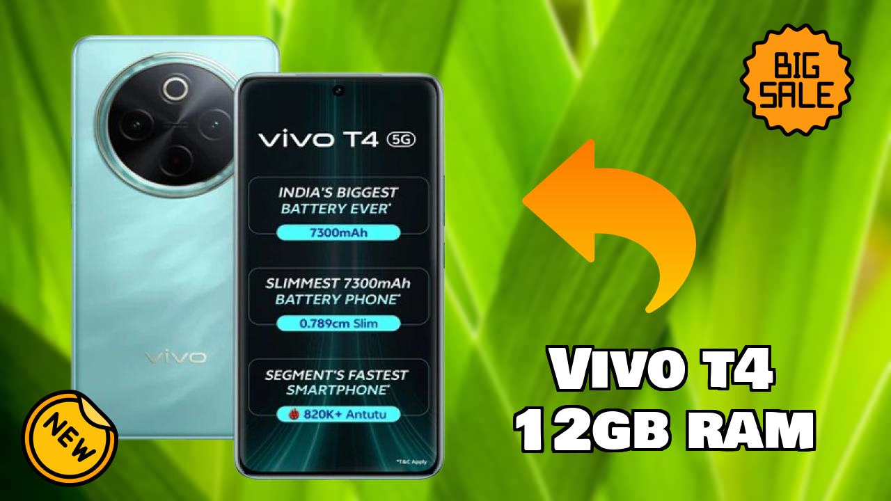 Vivo T4 12GB RAM Performance: 12 GB RAM Multitasking Review