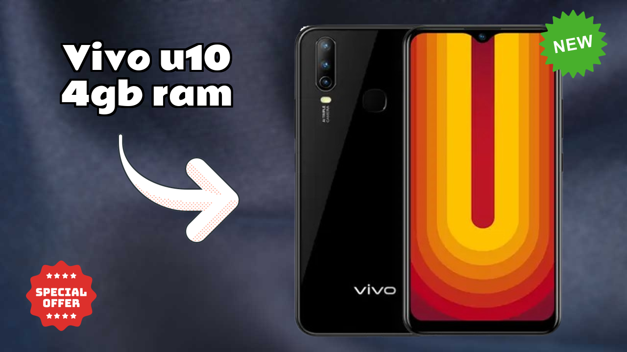 Vivo U10 4GB RAM Display Size: 6.35 Inches (16.13 Cm) Screen Review