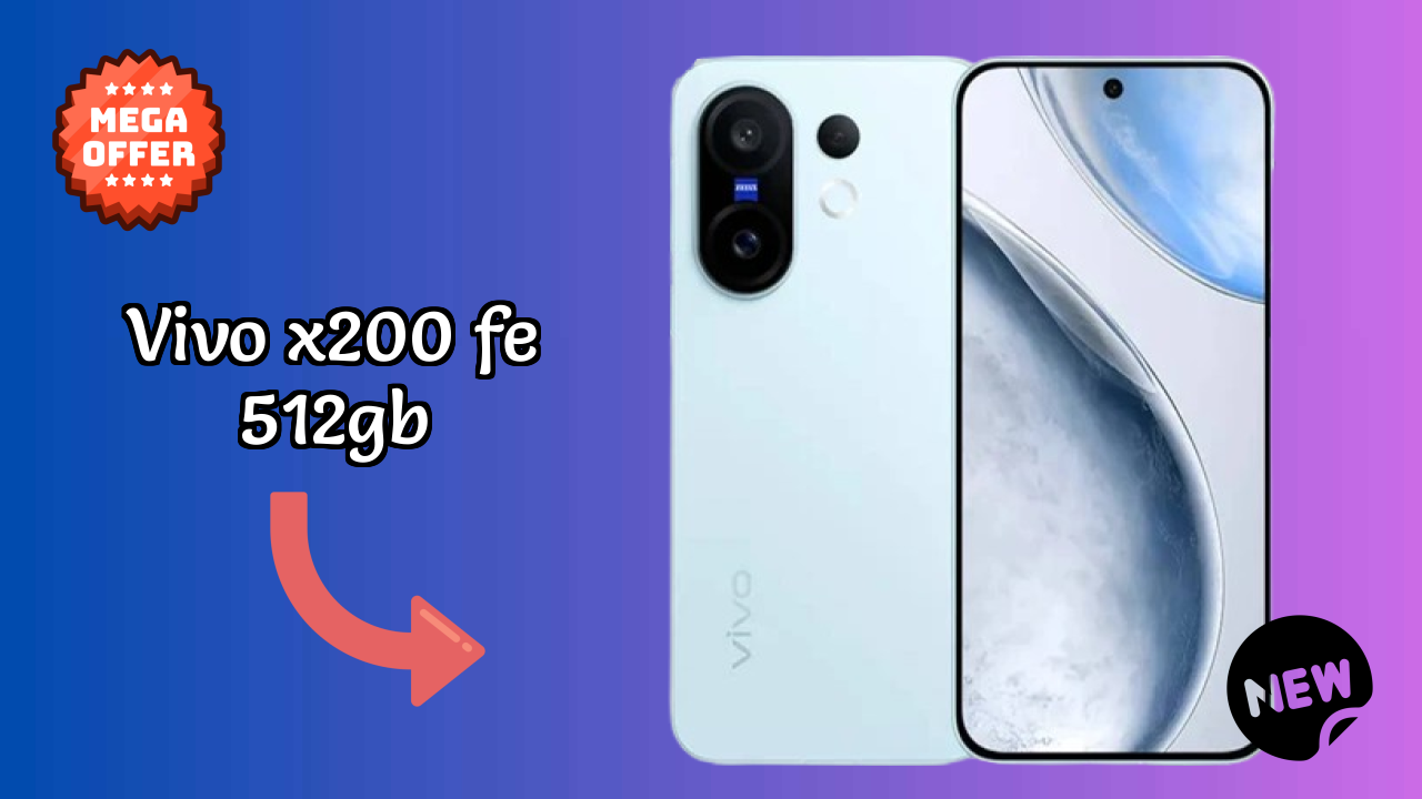 Vivo X200 FE 512GB at ₹59,998 - Best Features Listed