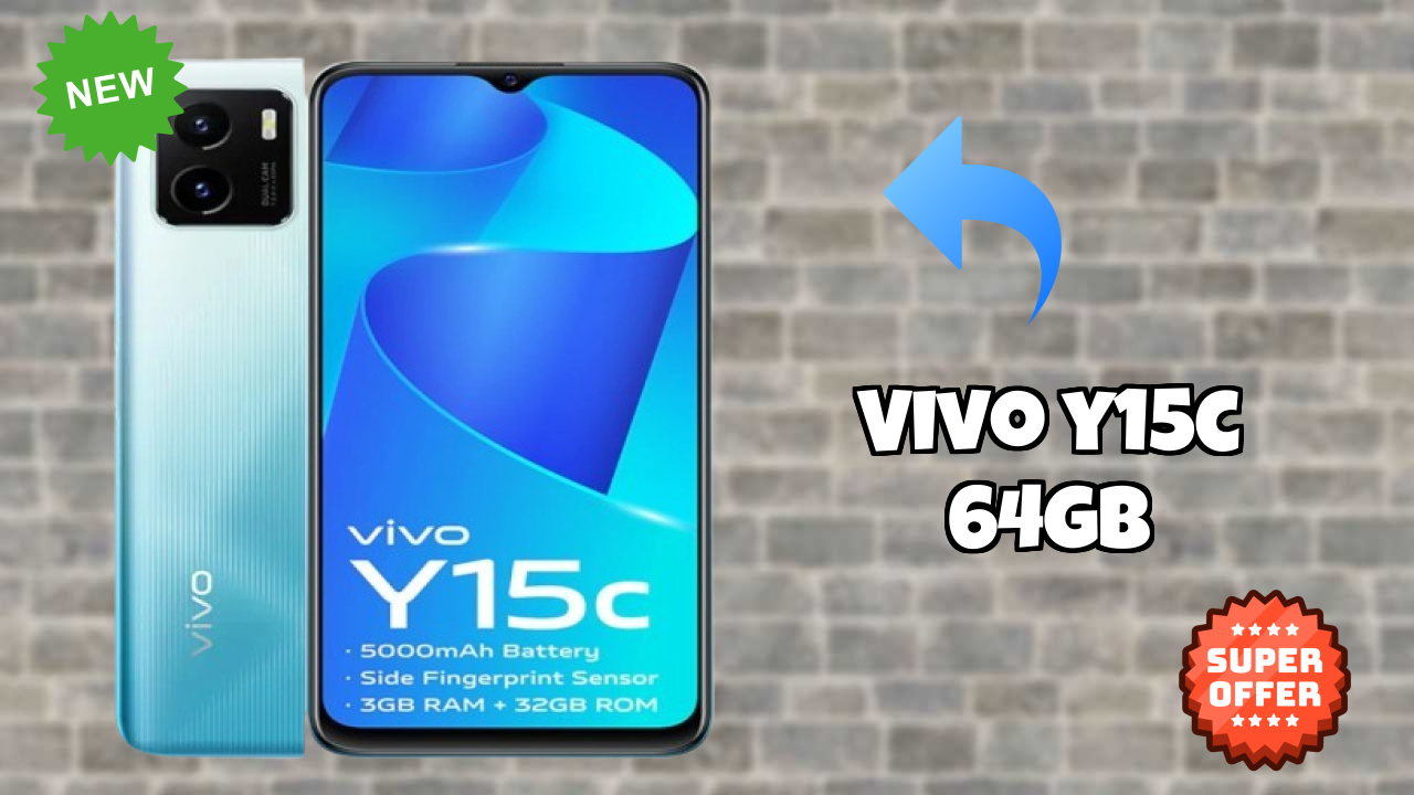 Vivo Y15c 64GB Price Drop Alert: Just ₹10,999 Now