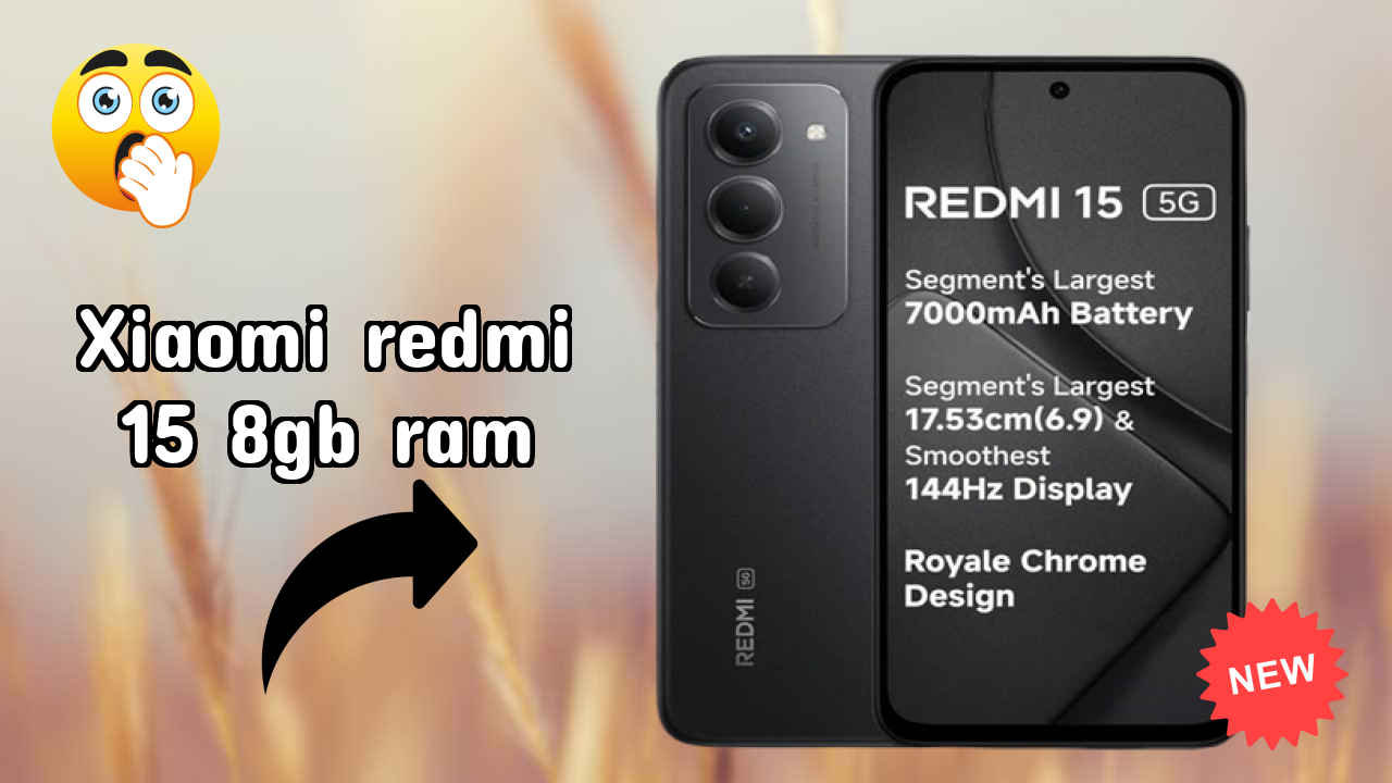 Xiaomi Redmi 15 8GB RAM Price Analysis: ₹15,998 Value Review