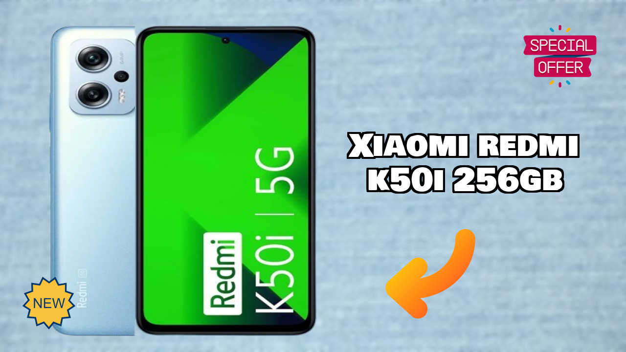 Xiaomi Redmi K50i 256GB Battery Life: 5080 MAh Charging Speed