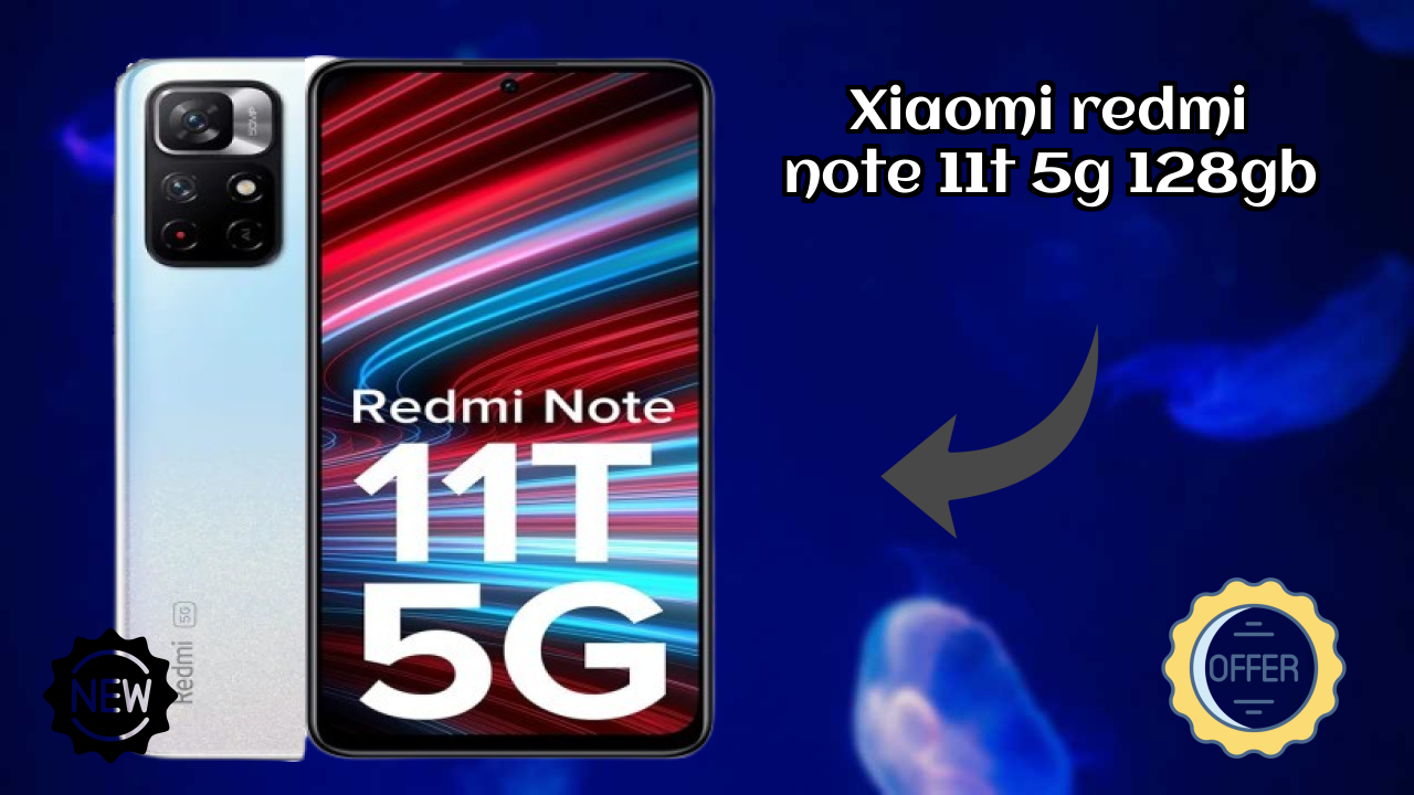 Xiaomi Redmi Note 11T 5G 128GB Display Analysis: 6.6 Inches (16.76 Cm) Screen