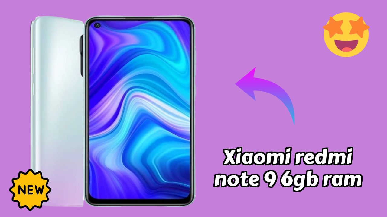 Xiaomi Redmi Note 9 6GB RAM Display Size: 6.53 Inches (16.59 Cm) Screen Quality
